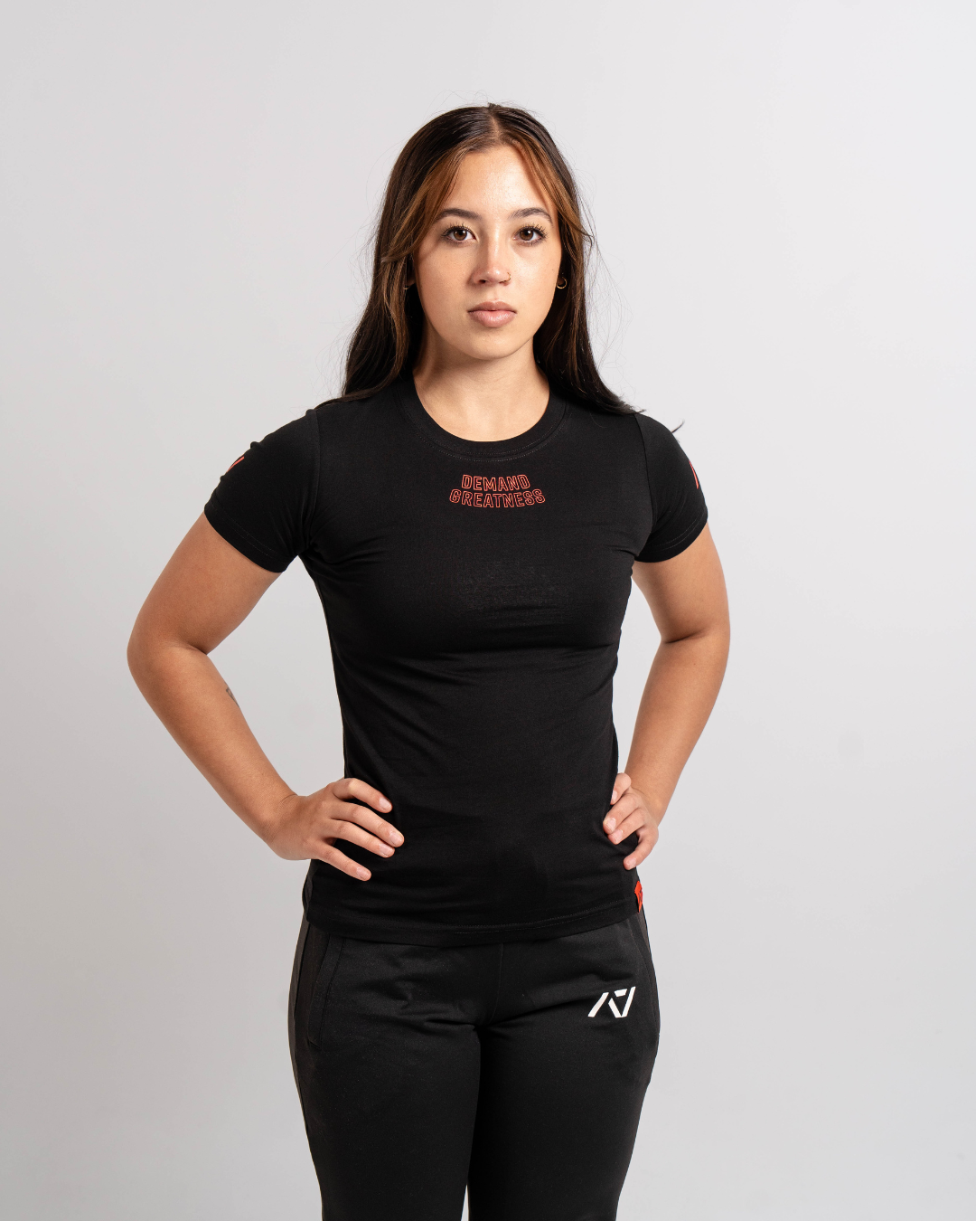 Demand Greatness True-Fit Red Dawn is our new meet shirt design highlighting Demand Greatness with a double outline font to showcase your impact on the platform. The Shirt is IPF Approved. Shop the full A7 Powerlifting IPF Approved Equipment collection. The IPF Approved Kit includes Powerlifting Singlet, A7 Meet Shirt, A7 Zebra Wrist Wraps, A7 Deadlift Socks, Hourglass Knee Sleeves (Stiff and Rigor Mortis Knee Sleeves). All A7 Powerlifting Equipment shipping to UK, Norway, Switzerland and Iceland.