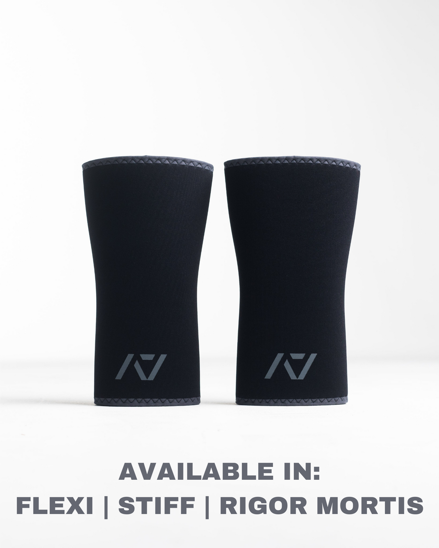 A7 IPF Approved Hourglass Knee Sleeves feature an hourglass-shaped centre taper fit to help provide knee compression while maintaining proper tightness around the calf and quad, offered in three stiffnesses (Flexi, Stiff and Rigor Mortis). Shop the full A7 Powerlifting IPF Approved Equipment collection. The IPF Approved Kit includes Powerlifting Singlet, A7 Meet Shirt, A7 Zebra Wrist Wraps and A7 Deadlift Socks. All A7 Powerlifting Equipment shipping to UK, Norway, Switzerland and Iceland.