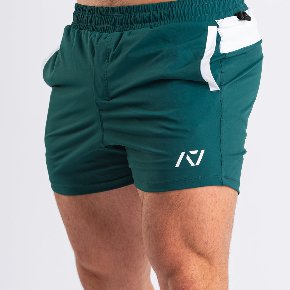 
                      
                        360GO was created to provide the flexibility for all movements in your training while offering comfort. These shorts offer 360 degrees of stretch in all angles and allow you to remain comfortable without limiting any movement in both training and life environments. Designed with a wide drawstring to easily adjust your waist without slipping. Purchase 360GO KWD Squat Shorts from A7 UK. All A7 Powerlifting Equipment shipping to UK, Norway, Switzerland and Iceland.
                      
                    