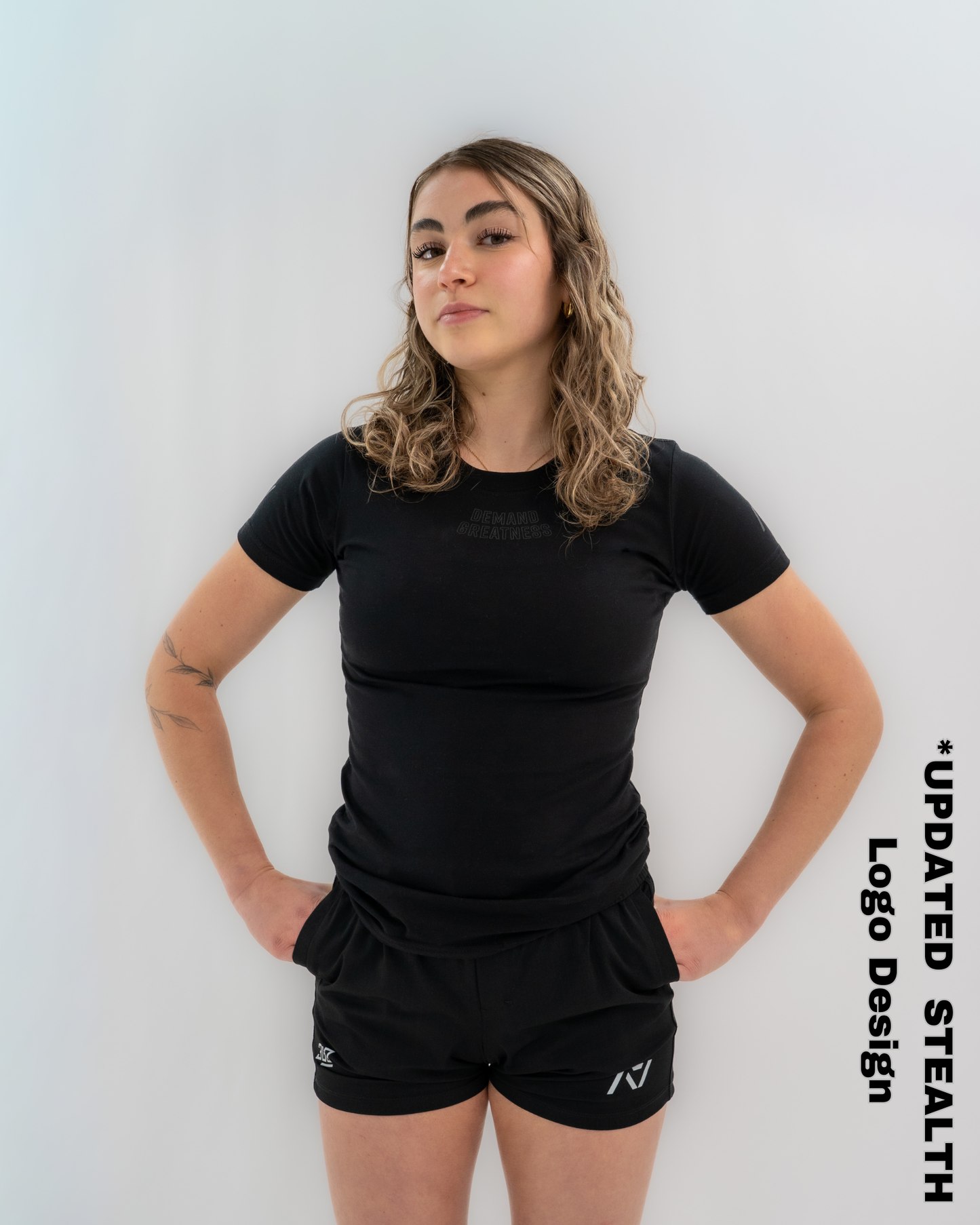 Demand Greatness True-Fit Stealth is our new meet shirt design highlighting Demand Greatness with a double outline font to showcase your impact on the platform. The Shirt is IPF Approved. Shop the full A7 Powerlifting IPF Approved Equipment collection. The IPF Approved Kit includes Powerlifting Singlet, A7 Meet Shirt, A7 Zebra Wrist Wraps, A7 Deadlift Socks, Hourglass Knee Sleeves (Stiff and Rigor Mortis Knee Sleeves). All A7 Powerlifting Equipment shipping to UK, Norway, Switzerland and Iceland.