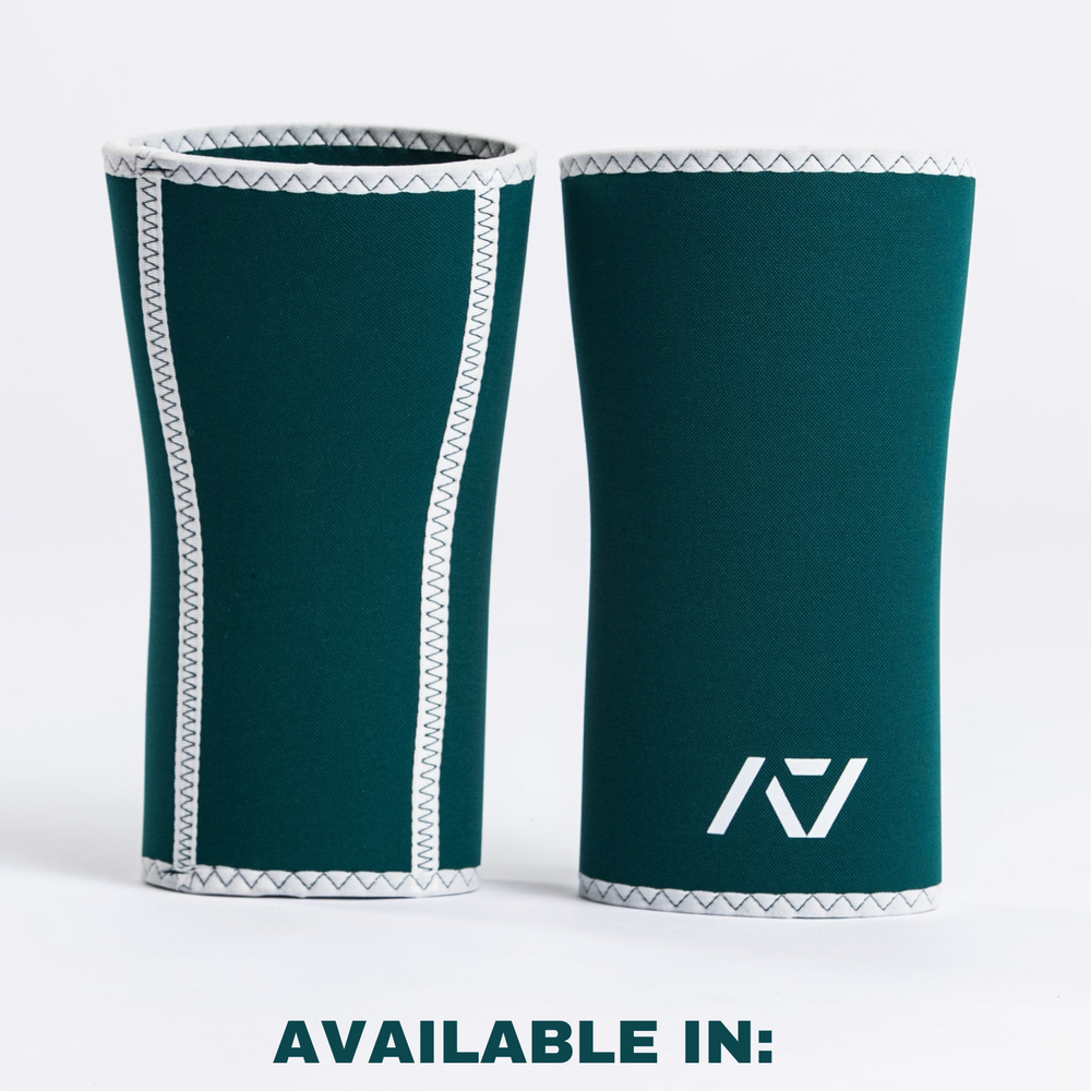 A7 IPF Approved Hourglass Knee Sleeves feature an hourglass-shaped centre taper fit to help provide knee compression while maintaining proper tightness around the calf and quad, offered in three stiffnesses (Flexi, Stiff and Rigor Mortis). Shop the full A7 Powerlifting IPF Approved Equipment collection. The IPF Approved Kit includes Powerlifting Singlet, A7 Meet Shirt, A7 Zebra Wrist Wraps and A7 Deadlift Socks. All A7 Powerlifting Equipment shipping to UK, Norway, Switzerland and Iceland.