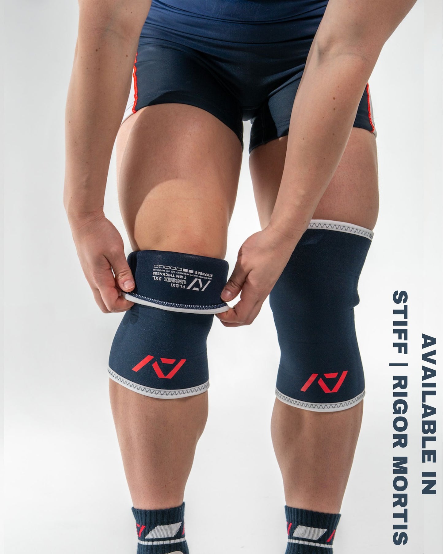 Hourglass Knee Sleeves - IPF Approved - RWB