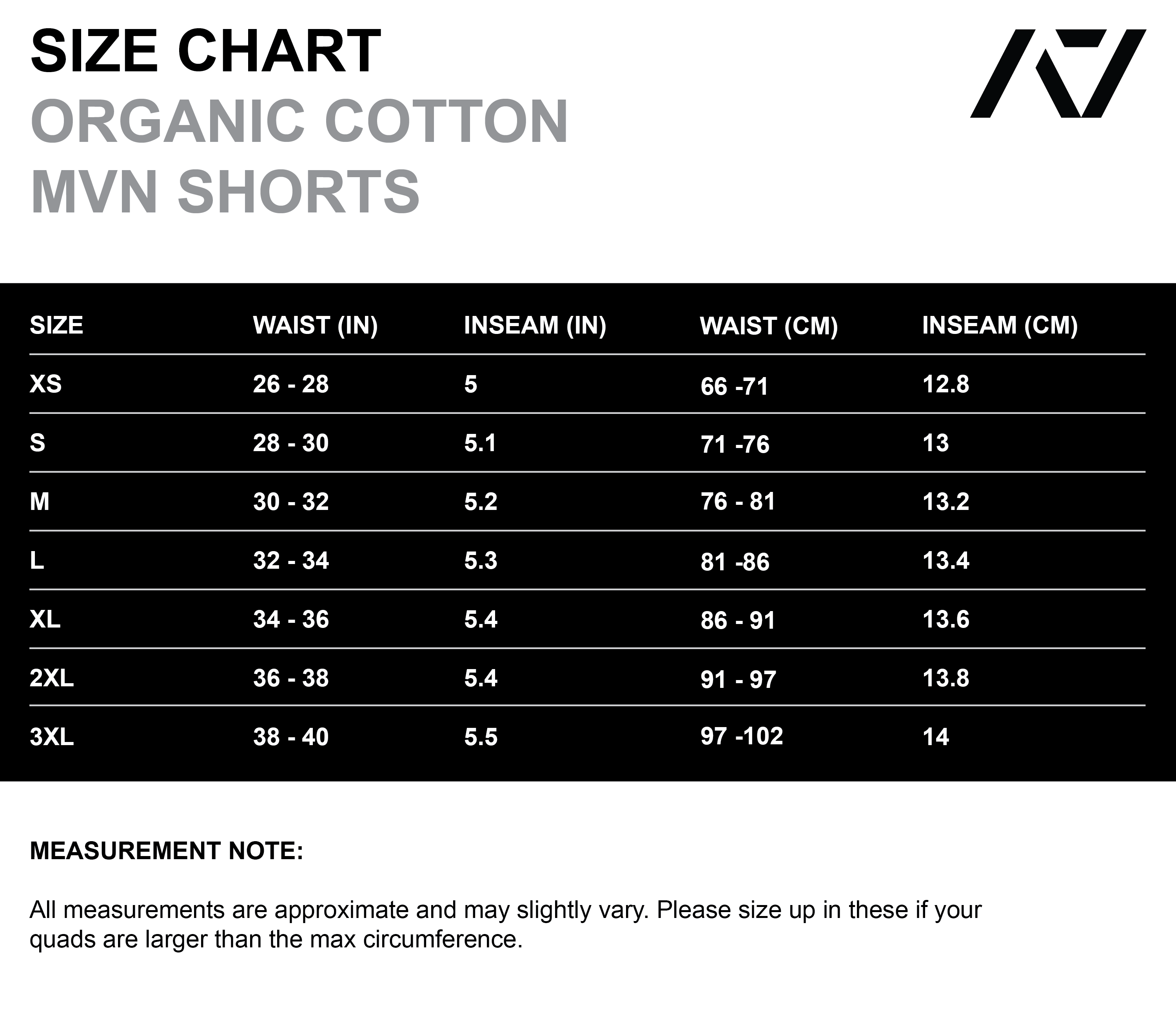 Organic Cotton MVN Shorts
