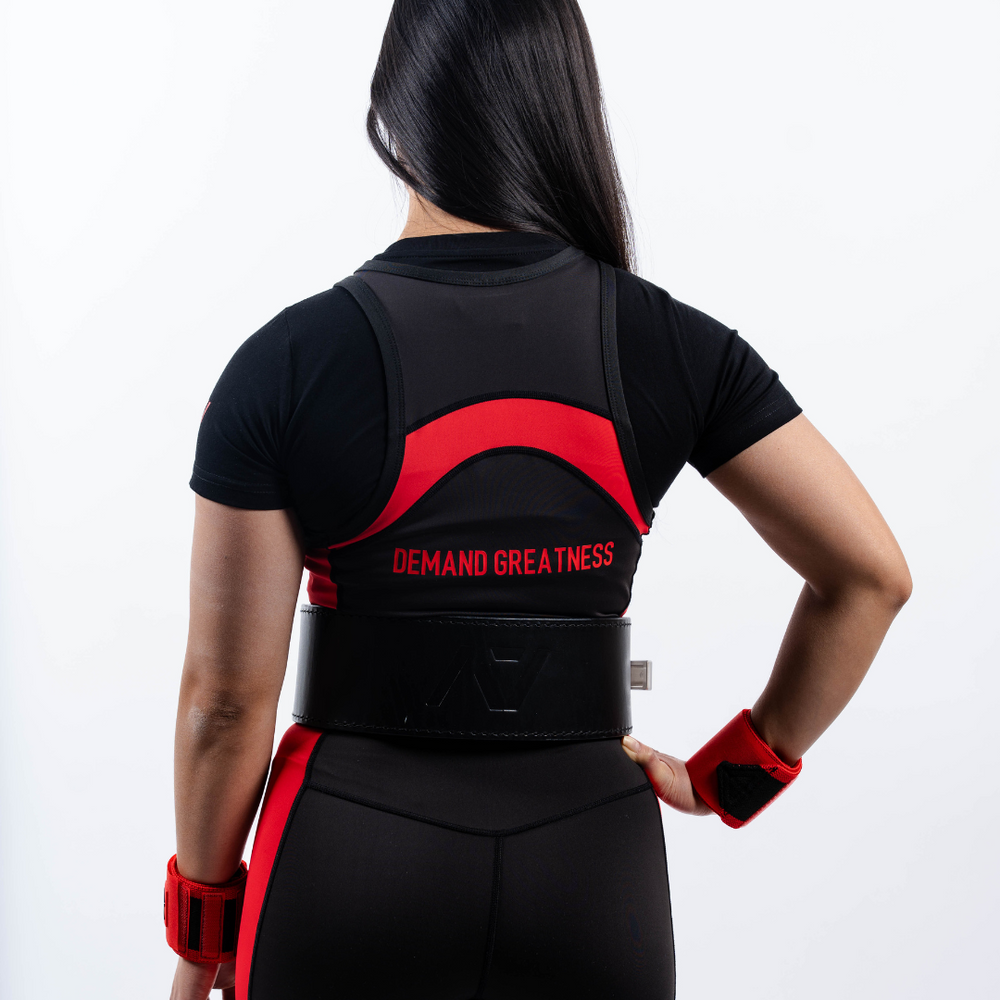 Our IPF APPROVED Rausch Singlets are designed to support the strength and power of an lifter. A racerback design with advanced compression fabric provides powerlifters ultimate support whilst on the platform. IPF Approved Kit includes Rausch Powerlifting Singlet, A7 Meet Shirt, A7 Zebra Wrist Wraps, A7 Deadlift Socks, Hourglass Knee Sleeves (Stiff Knee Sleeves and Rigor Mortis Knee Sleeves). All A7 Powerlifting Equipment shipping to UK, Norway, Switzerland and Iceland.