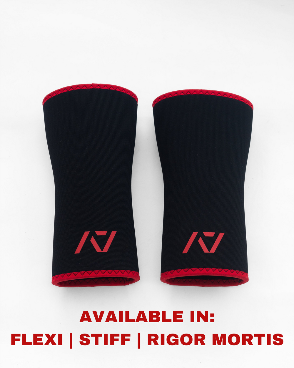 A7 IPF Approved Hourglass Knee Sleeves feature an hourglass-shaped centre taper fit to help provide knee compression while maintaining proper tightness around the calf and quad, offered in three stiffnesses (Flexi, Stiff and Rigor Mortis). Shop the full A7 Powerlifting IPF Approved Equipment collection. The IPF Approved Kit includes Powerlifting Singlet, A7 Meet Shirt, A7 Zebra Wrist Wraps and A7 Deadlift Socks. All A7 Powerlifting Equipment shipping to UK, Norway, Switzerland and Iceland.