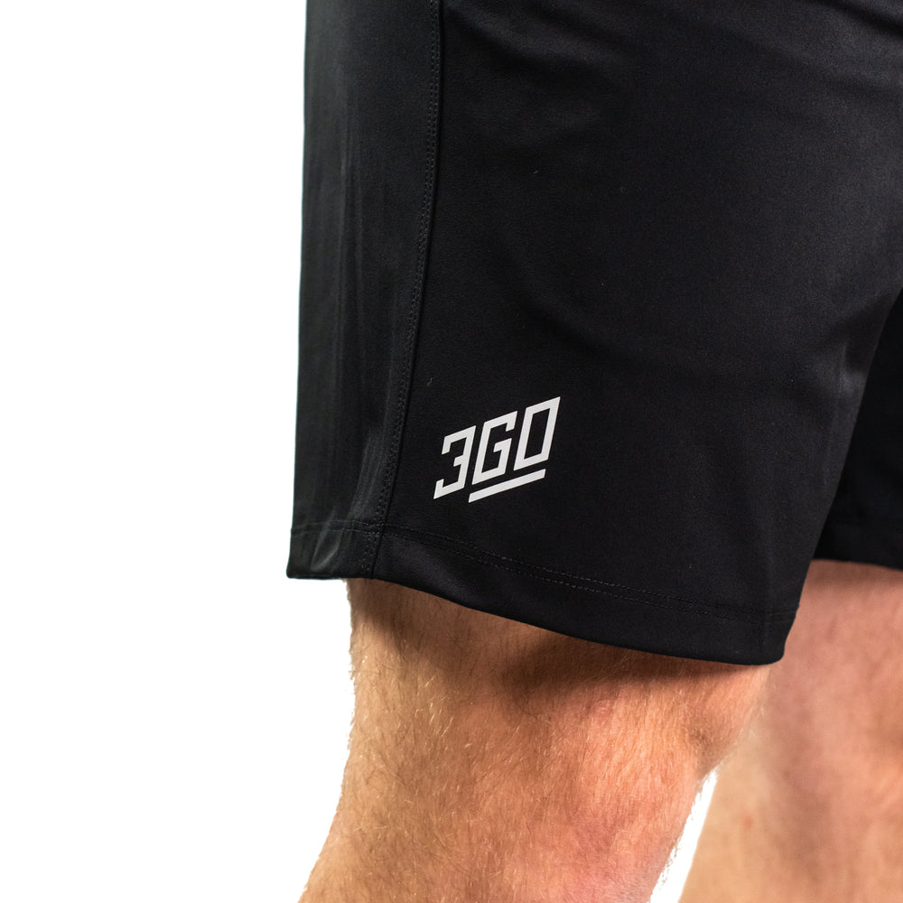 
                      
                        360-GO was created to provide the flexibility for all the movements in your training while offering the comfort and fit you have come to love through our shorts. These shorts offer 360 degrees of stretch in all angles and allow you to remain comfortable without limiting any movement in both training and life environments. 
                      
                    