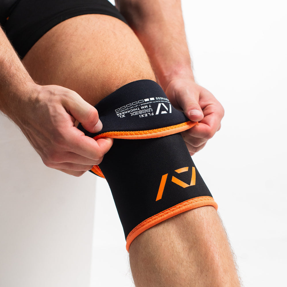 
                      
                        A7 IPF Approved Hourglass Knee Sleeves feature an hourglass-shaped centre taper fit to help provide knee compression while maintaining proper tightness around the calf and quad, offered in three stiffnesses (Flexi, Stiff and Rigor Mortis). Shop the full A7 Powerlifting IPF Approved Equipment collection. The IPF Approved Kit includes Powerlifting Singlet, A7 Meet Shirt, A7 Zebra Wrist Wraps and A7 Deadlift Socks. All A7 Powerlifting Equipment shipping to UK, Norway, Switzerland and Iceland. 
                      
                    