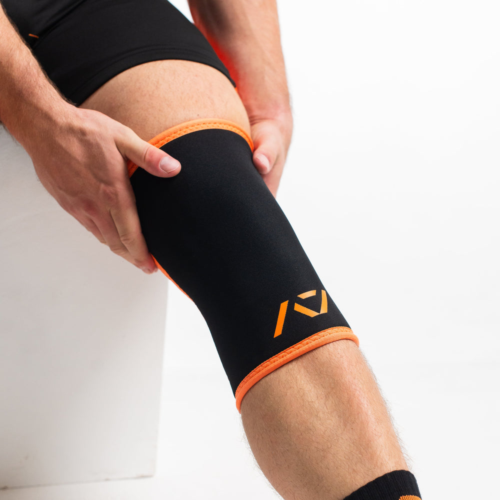 
                      
                        A7 IPF Approved Hourglass Knee Sleeves feature an hourglass-shaped centre taper fit to help provide knee compression while maintaining proper tightness around the calf and quad, offered in three stiffnesses (Flexi, Stiff and Rigor Mortis). Shop the full A7 Powerlifting IPF Approved Equipment collection. The IPF Approved Kit includes Powerlifting Singlet, A7 Meet Shirt, A7 Zebra Wrist Wraps and A7 Deadlift Socks. All A7 Powerlifting Equipment shipping to UK, Norway, Switzerland and Iceland. 
                      
                    